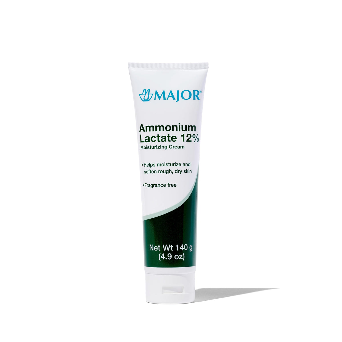 Major Ammonium Lactate 12% cream tub closeup showing smooth texture for dry skin hydration