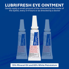 Major Lubrifresh P.M. sterile formulation promotes safe, preservative-free use for eye comfort.