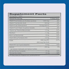MAJOR prenatal tablets packaging box conveys trusted prenatal supplementation.