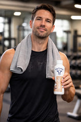 Majuu Connect shake being poured for quick refueling after workouts