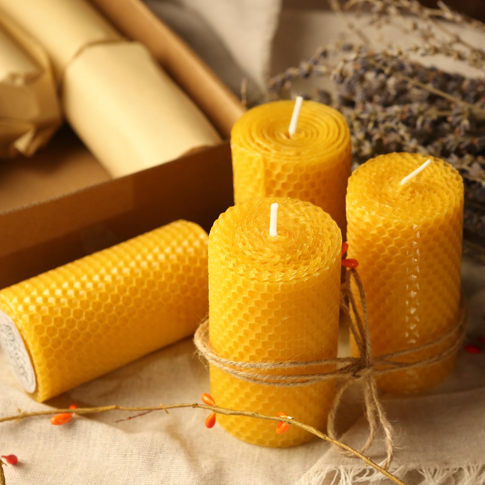 MAKALONE wedding or church decor candle for ceremonies.