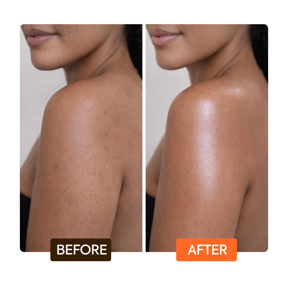 MAKARI Naturalle Carotonic Extreme Body Glycerin application photo suggests after-cleanse use