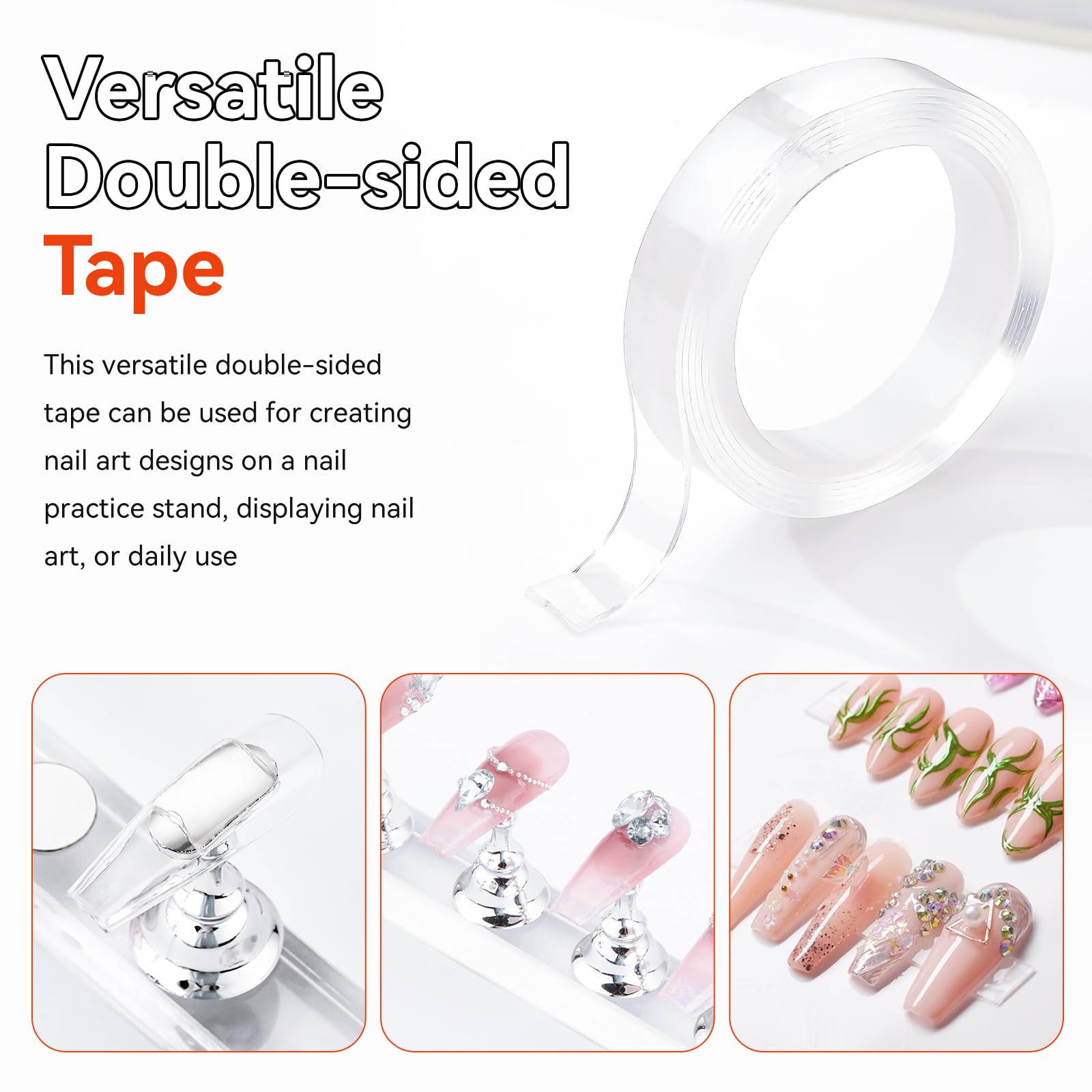 Makartt display stand for showcasing nail art at home or salon