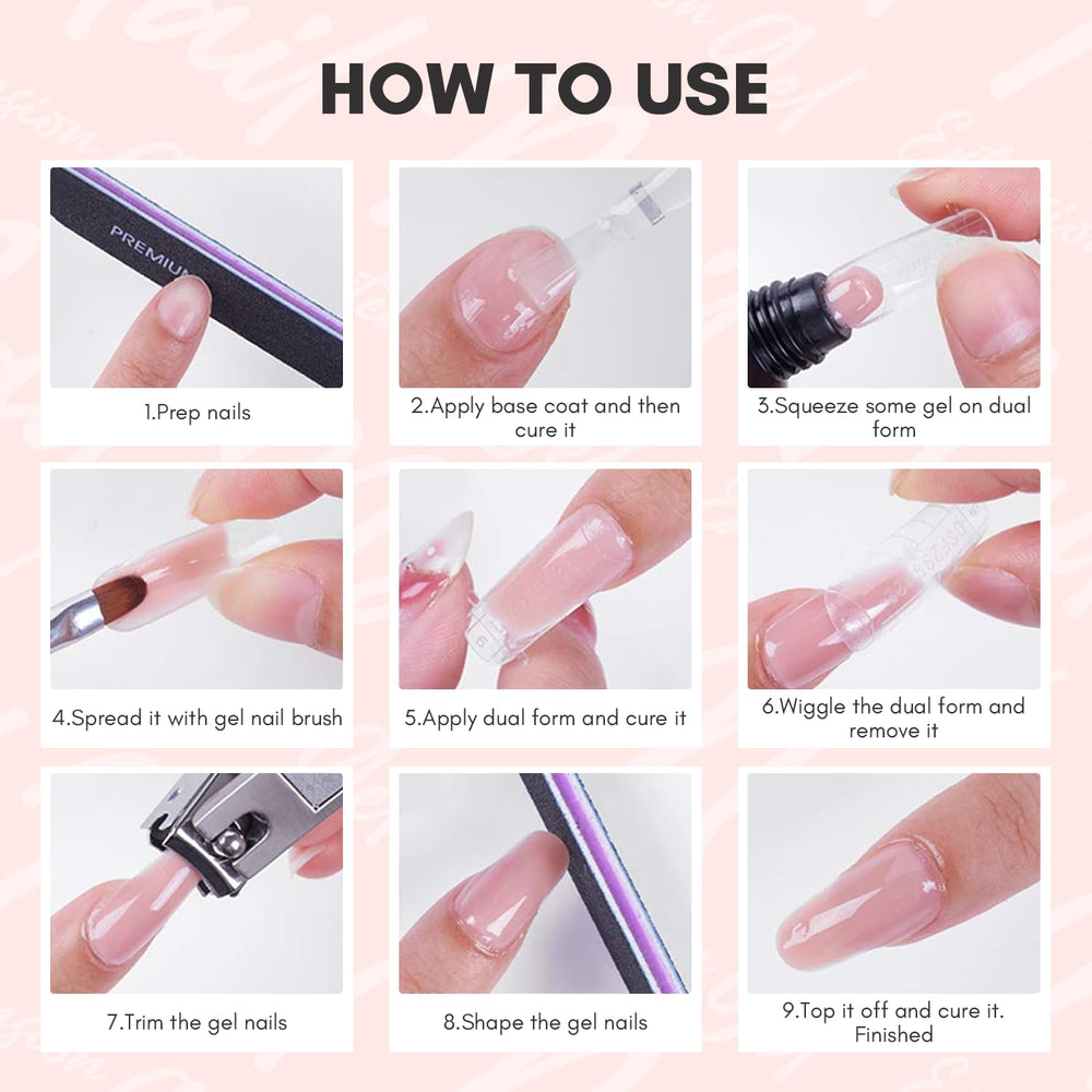 Makartt home salon use demonstrates easy DIY nail enhancements.