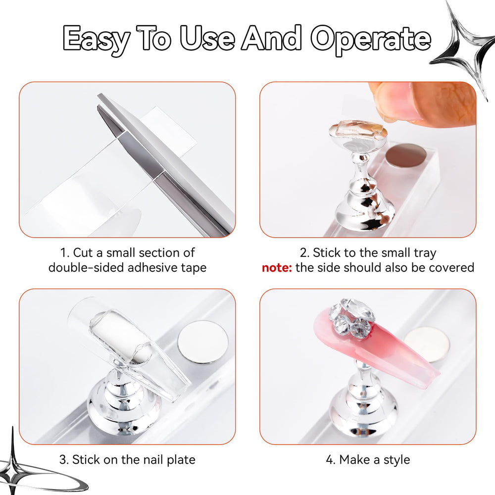 Makartt magnetic nail holder prevents slips during detailing