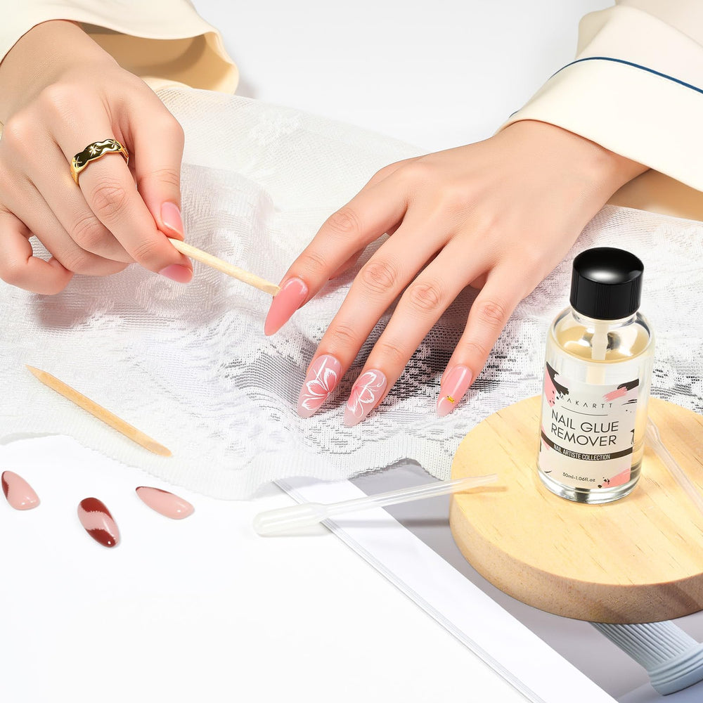 Makartt Nail Glue Remover offers a time-saving alternative to drills