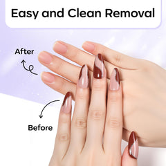 Makartt Nail Glue Remover wooden sticks focus supports smooth lifting during removal