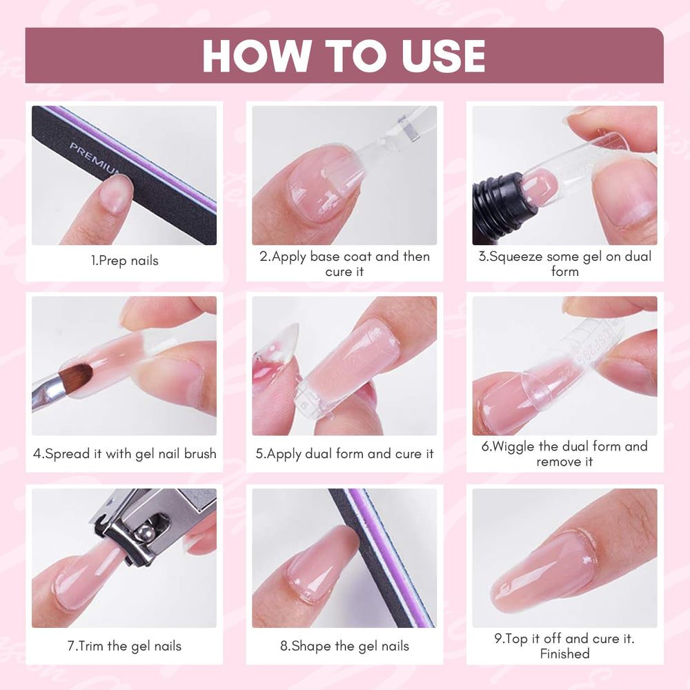 Makartt removal using file or drill for daisy pink gel extensions.