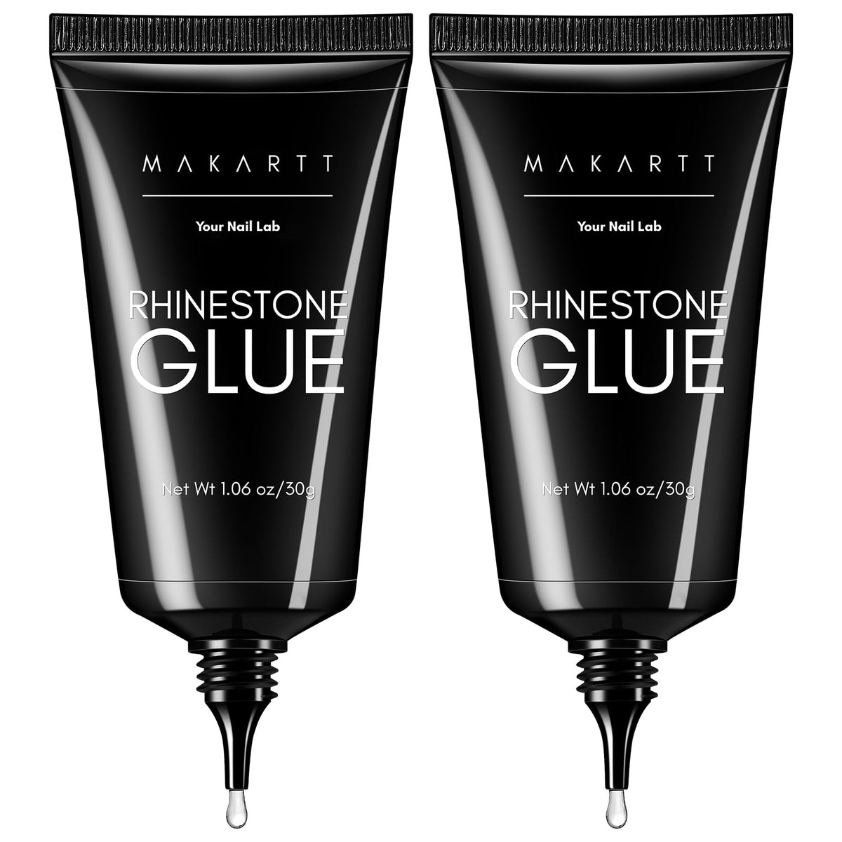 Makartt rhinestone glue 60ml bottle provides secure gem adhesion.