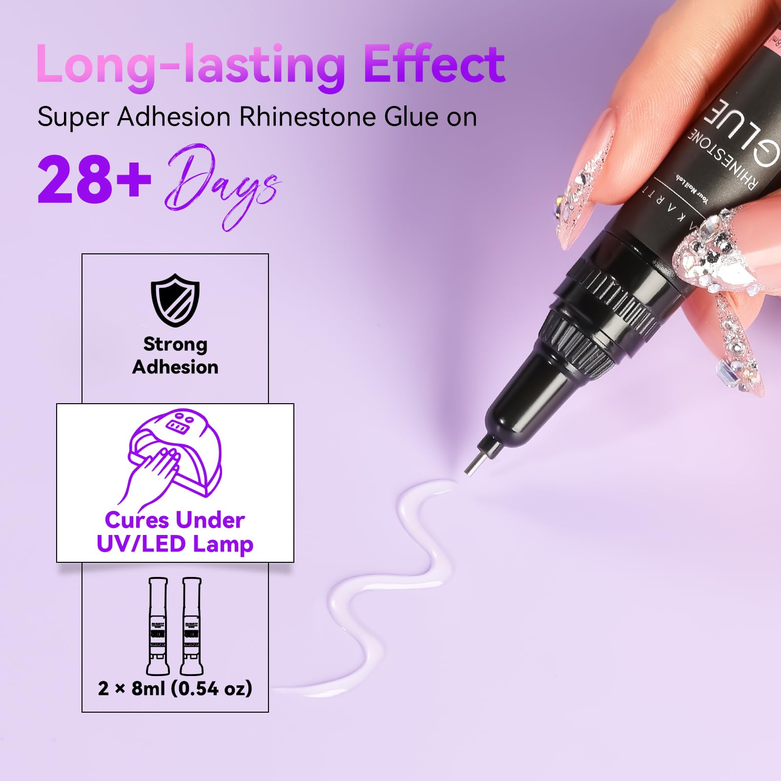 Makartt vegan, cruelty-free formula with no odor.