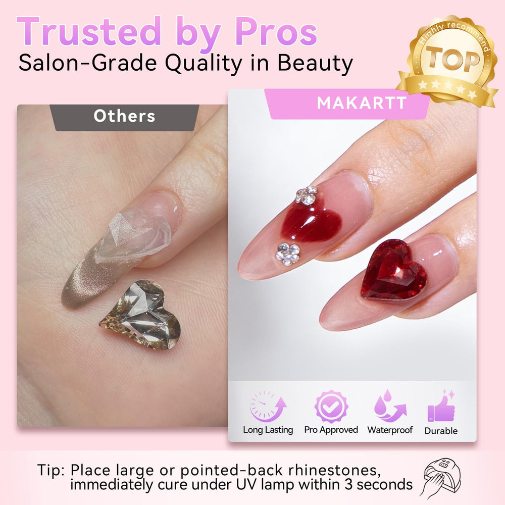 Makartt 30ml bottle is easy to store and apply.