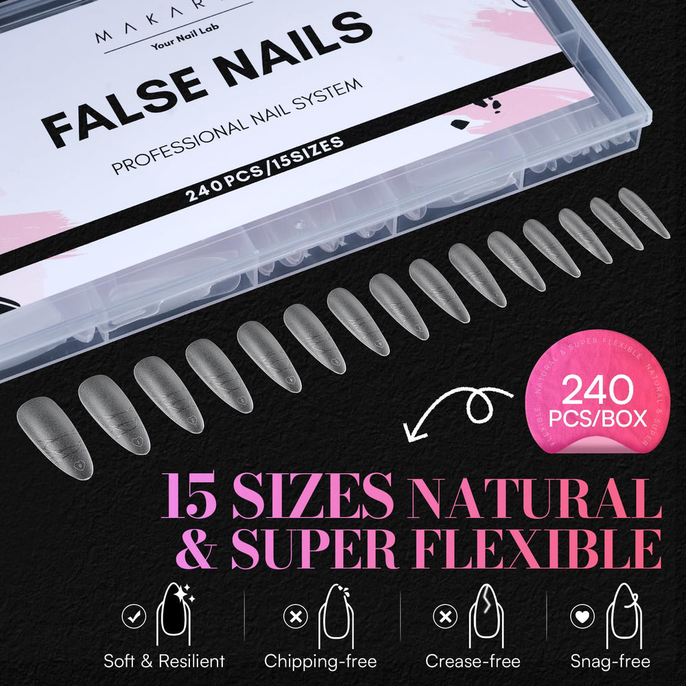 Makartt tips compatible with polish for quick, polished results