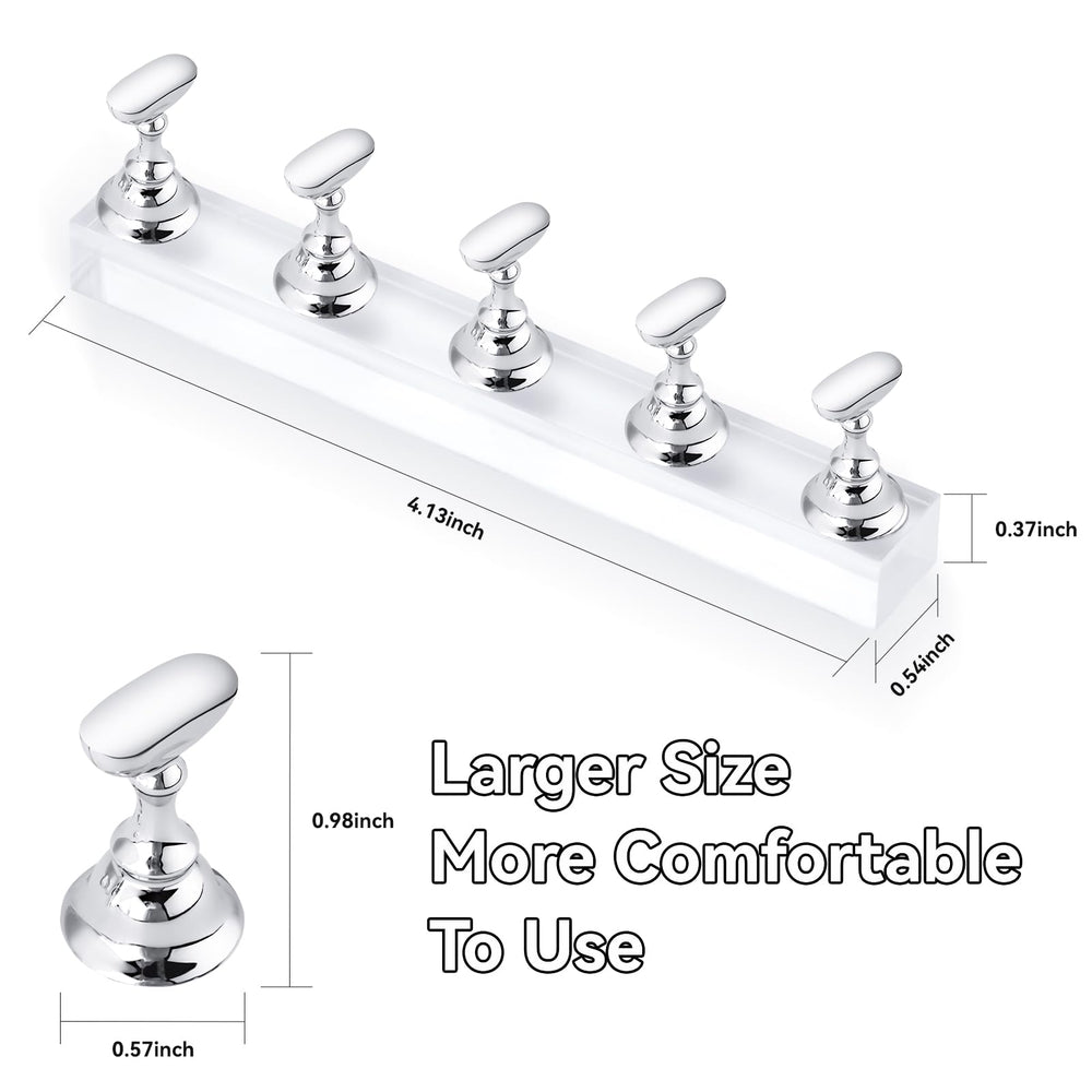 Makartt precision nail stand for daily design practice and display