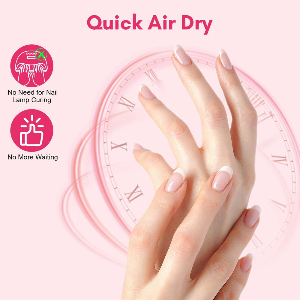 Makartt press-on nails application for quick at-home manicure.
