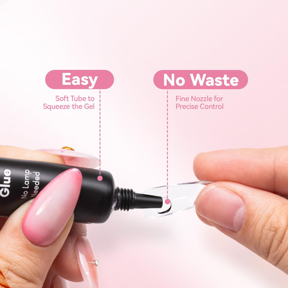 Makartt press-on nails easy to apply for everyday use.