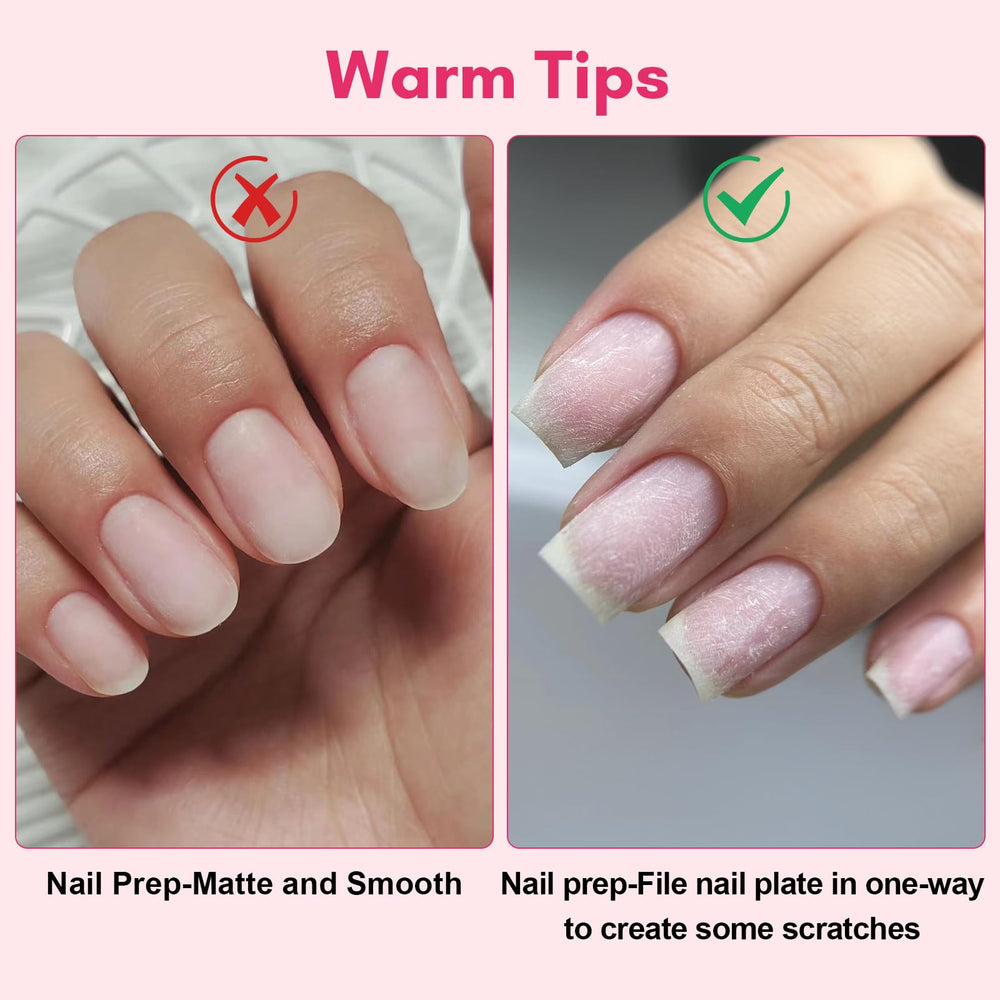 Makartt Quick Nail Glue uses safe ingredients for sensitive nails.