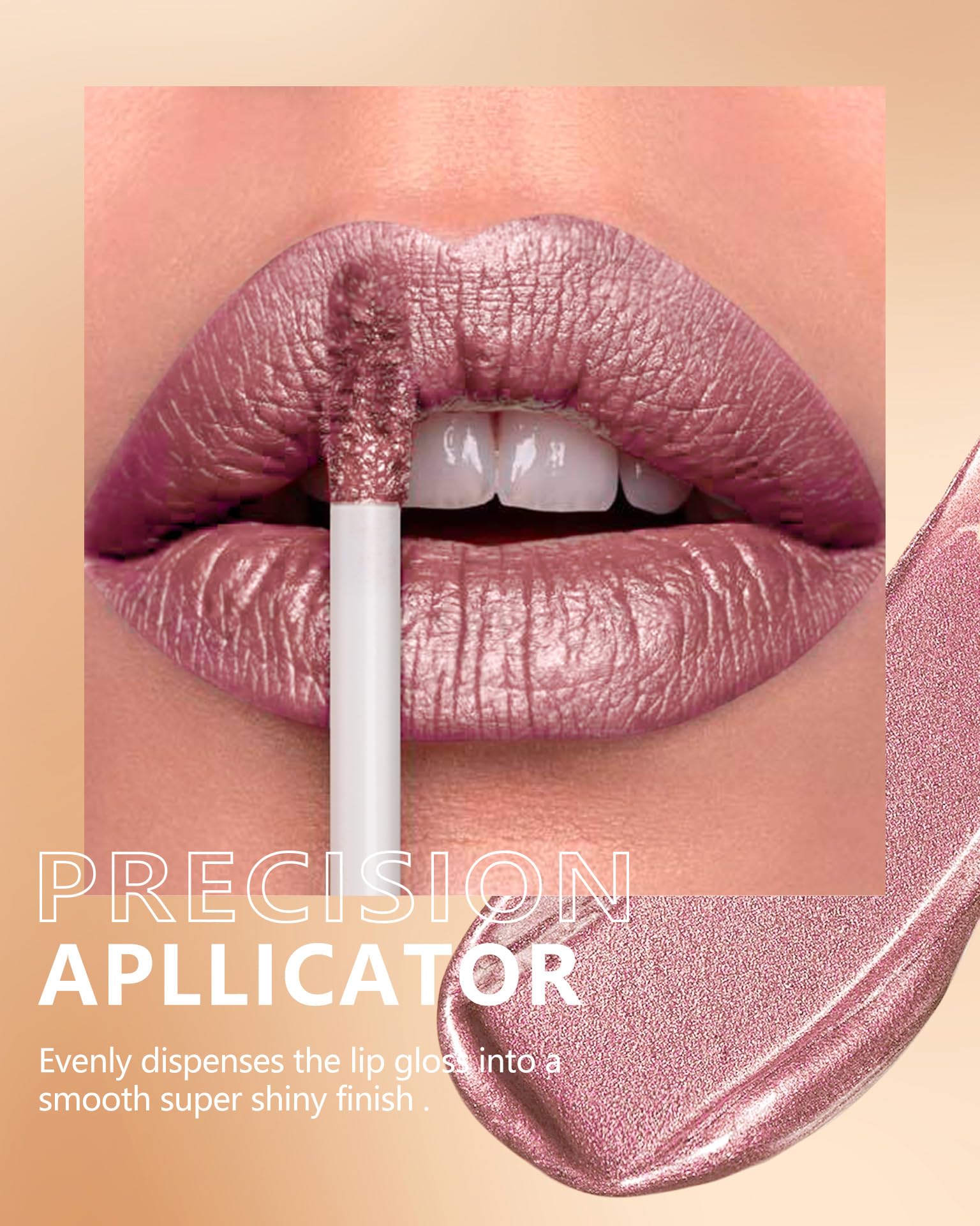MAKI YIKA lipstick close-up shows smooth formula and non-stick finish.