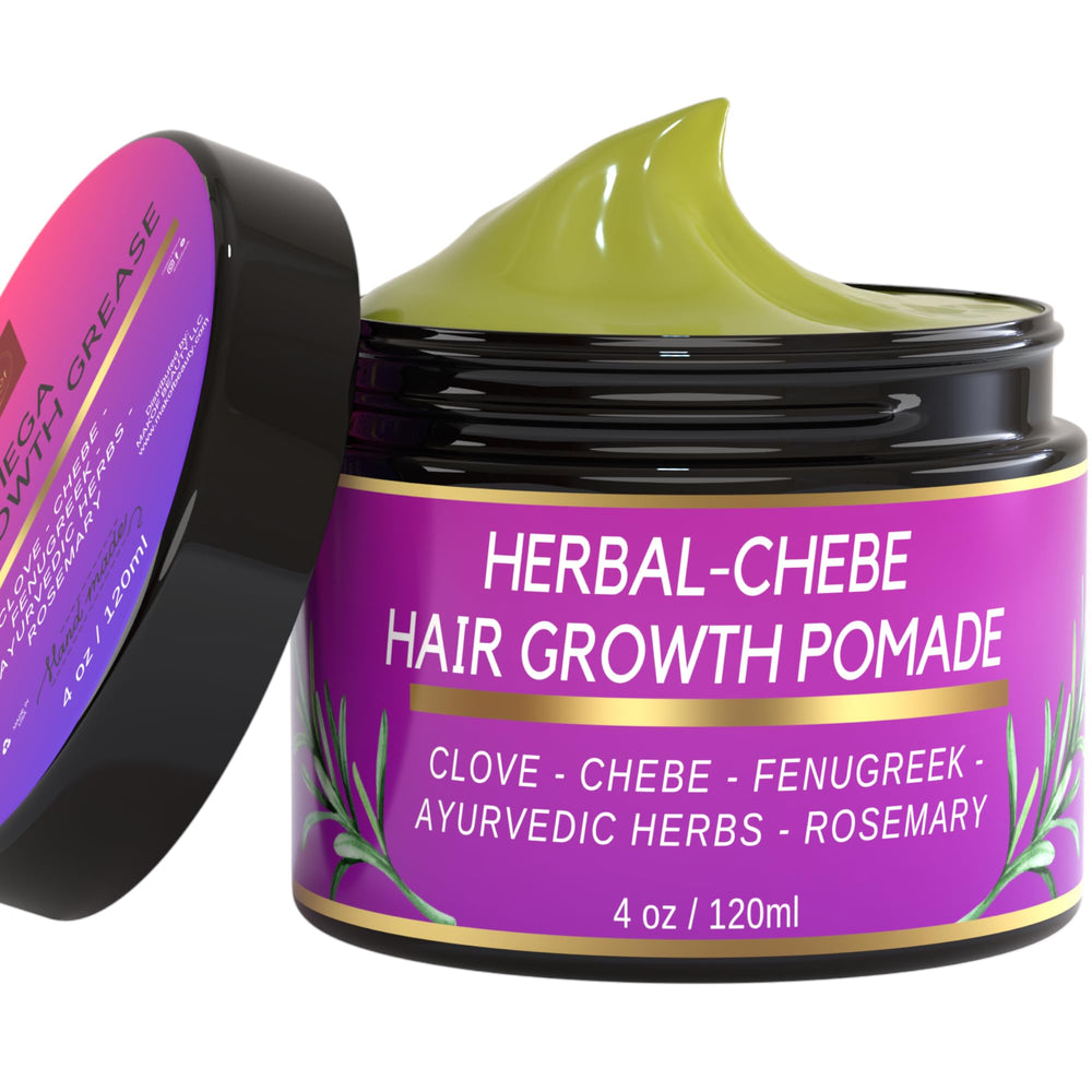 MAKOF BEAUTY Chebe Hair Growth Grease jar—nourishing edges.