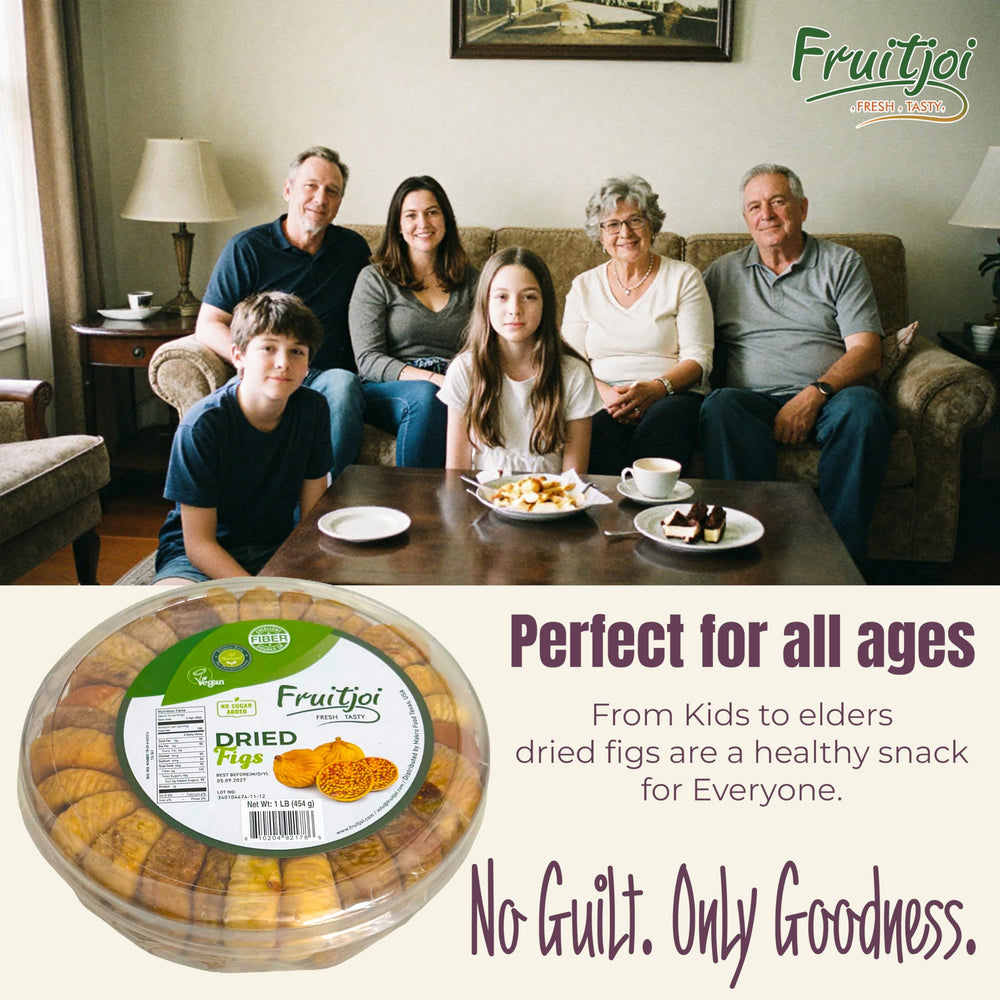 High-fiber Makro Food Fruitjoi Turkish Dried Figs supporting digestion