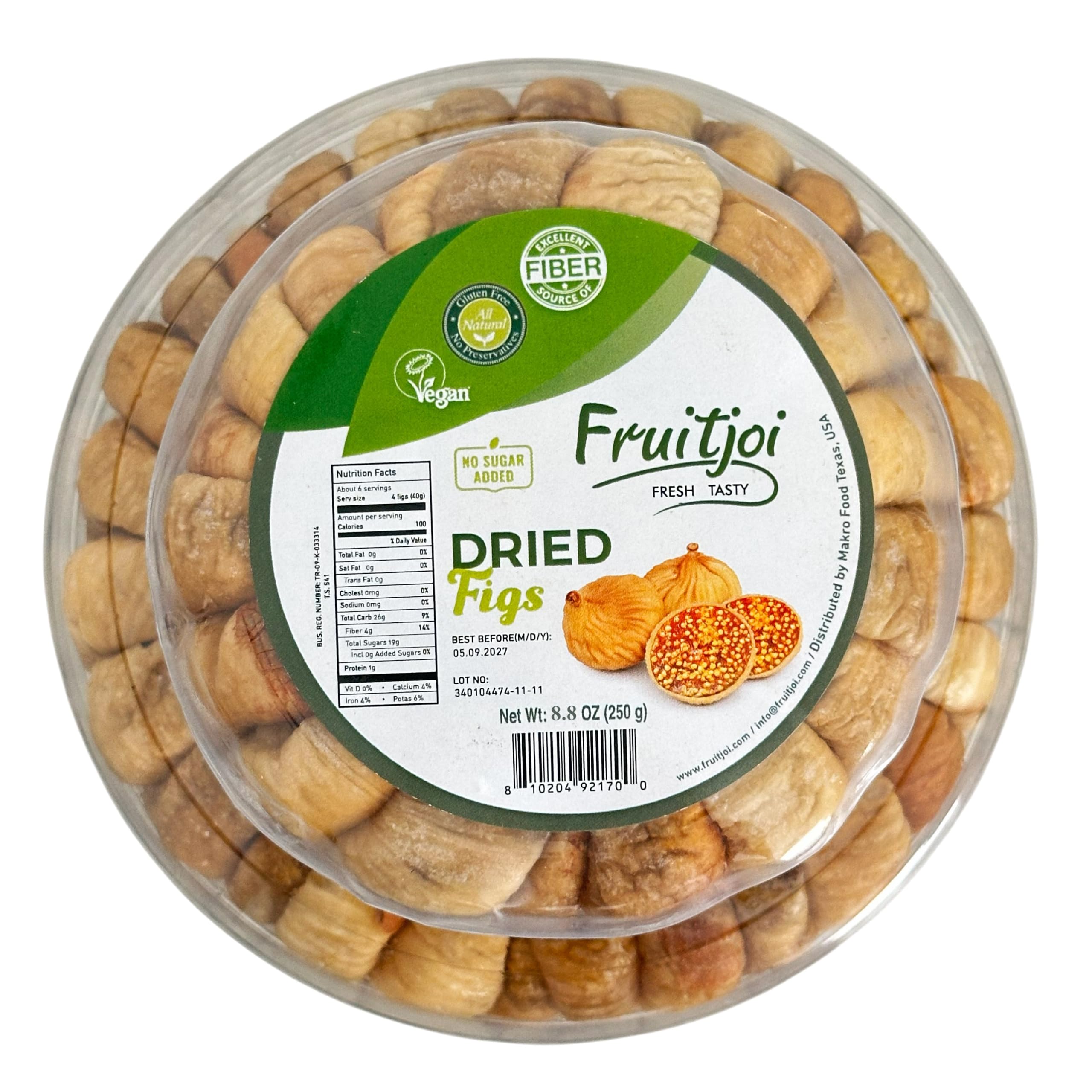 Sun-dried flavor of Makro Food Fruitjoi Turkish Dried Figs