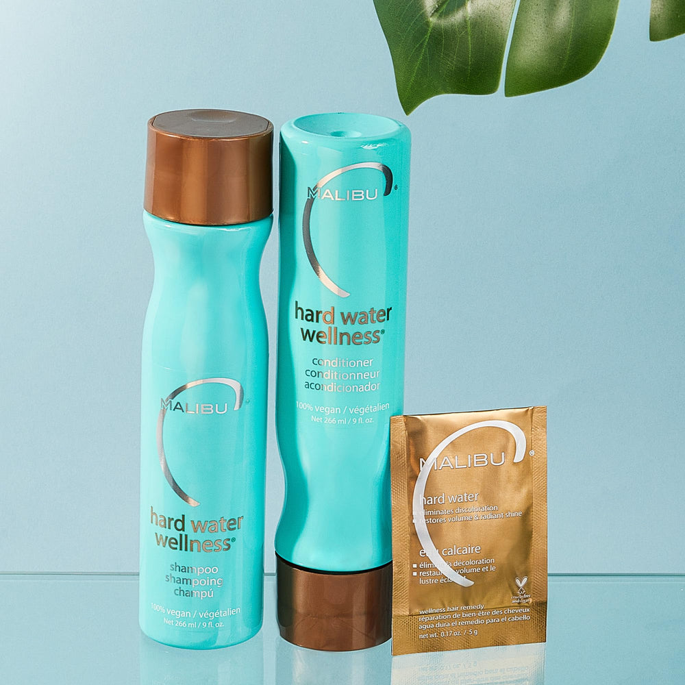 Malibu C Hard Water Wellness Remedy color-treated hair-friendly cleansing