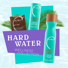 Malibu C Hard Water Wellness Remedy promotes shine after treatment
