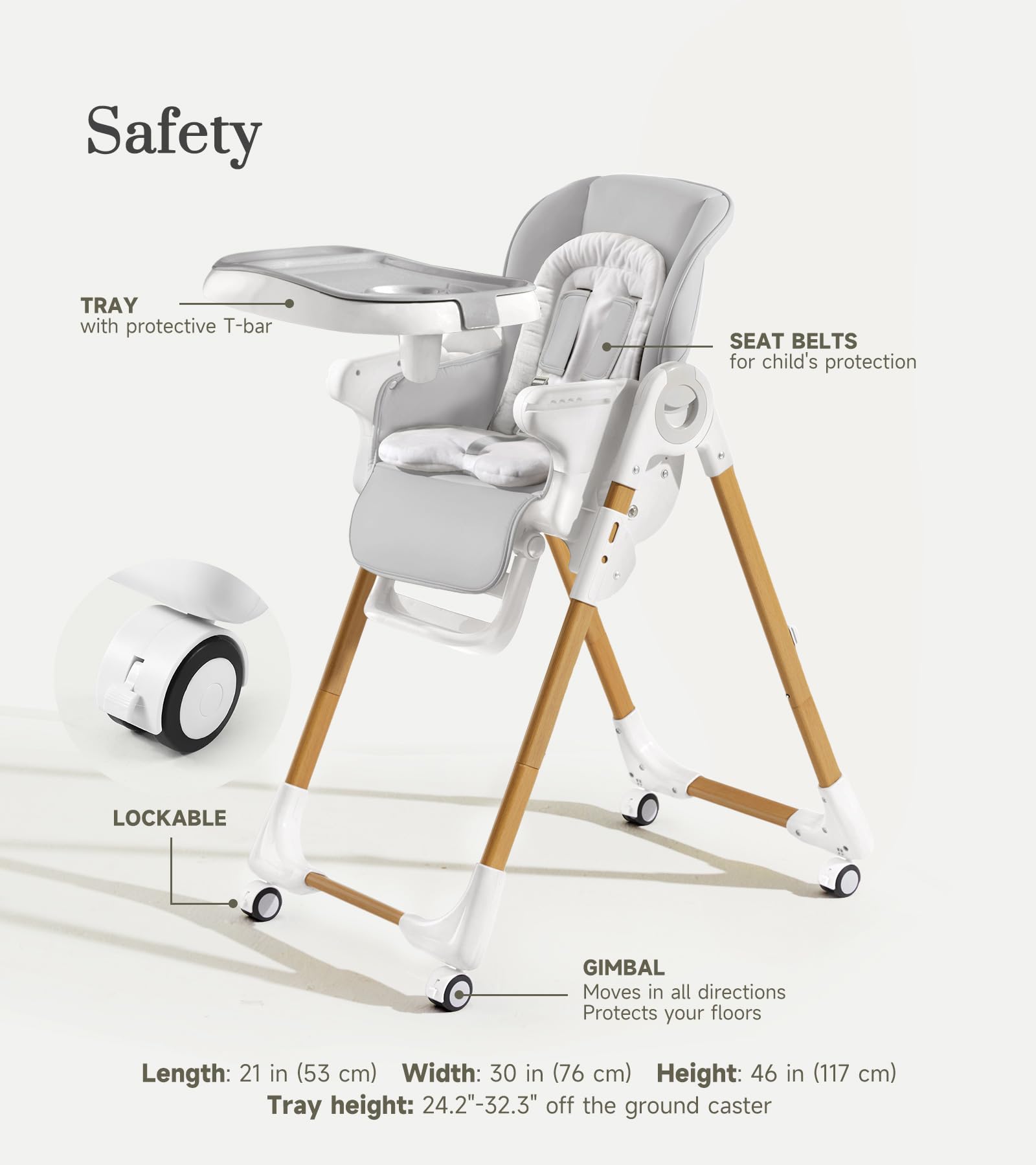 Mallify modern design with wood-grain legs suits shared dining spaces.