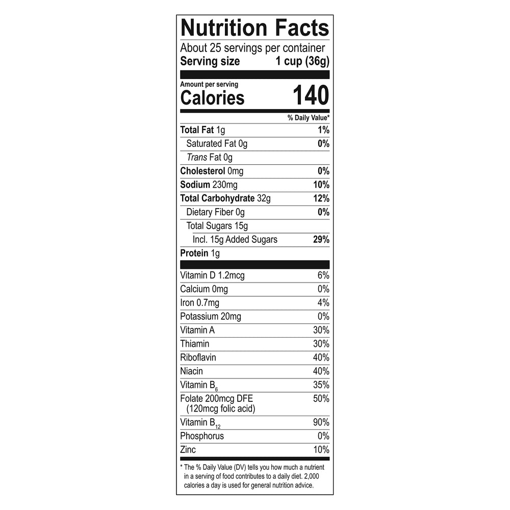Malt-O-Meal Fruity Dyno Bites bag reseal keeps breakfast fresh and crispy.