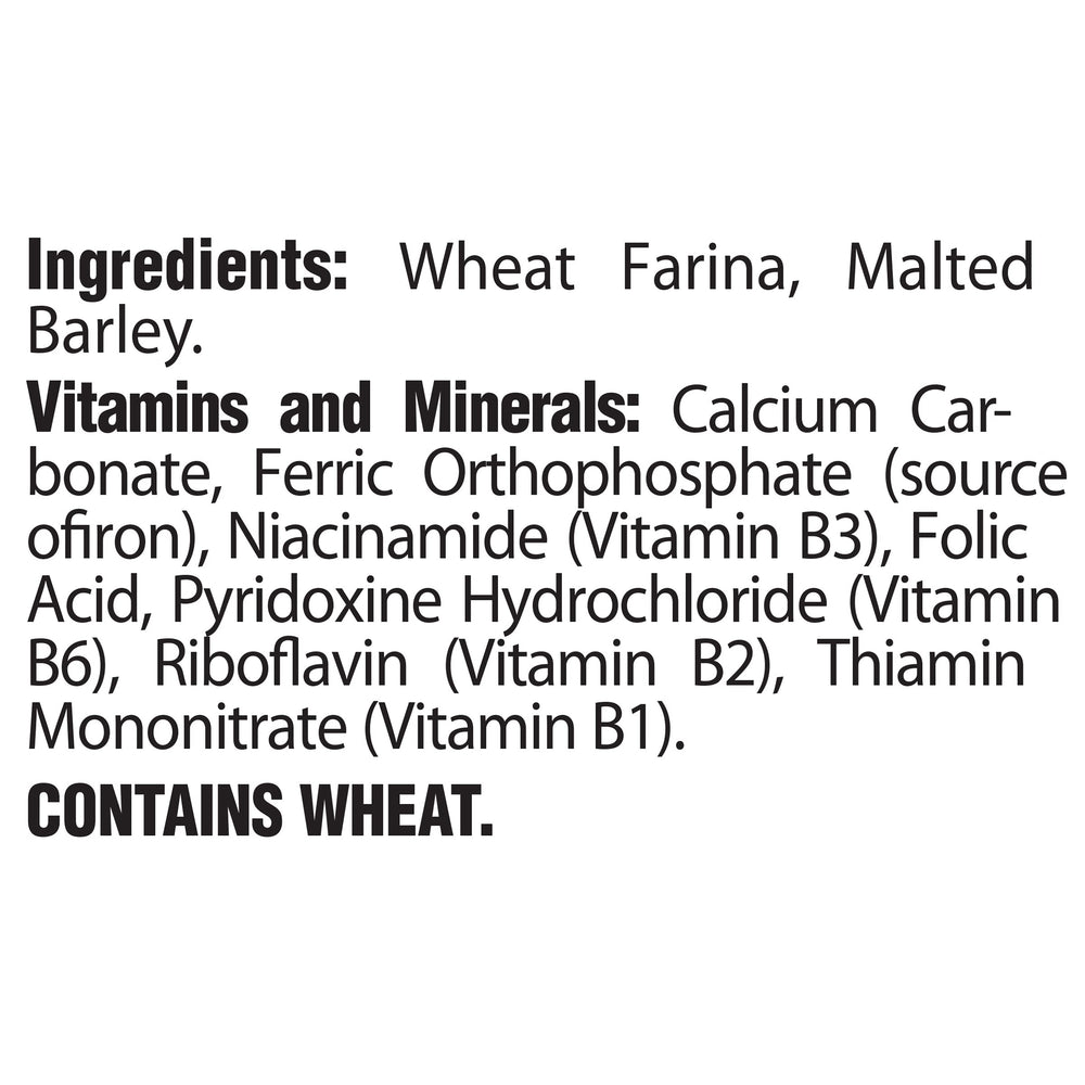 Malt-O-Meal Hot Wheat Cereal steaming bowl ready in minutes.