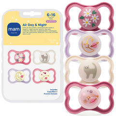 MAM Air pacifier with extra-thin nipple for a gentle latch and comfort