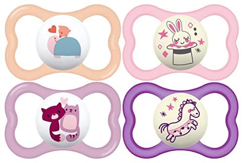 MAM Air Pacifier open shield breathability keeps baby's skin comfy and dry