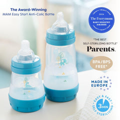 MAM anti-colic base vent system helps smoother feeds