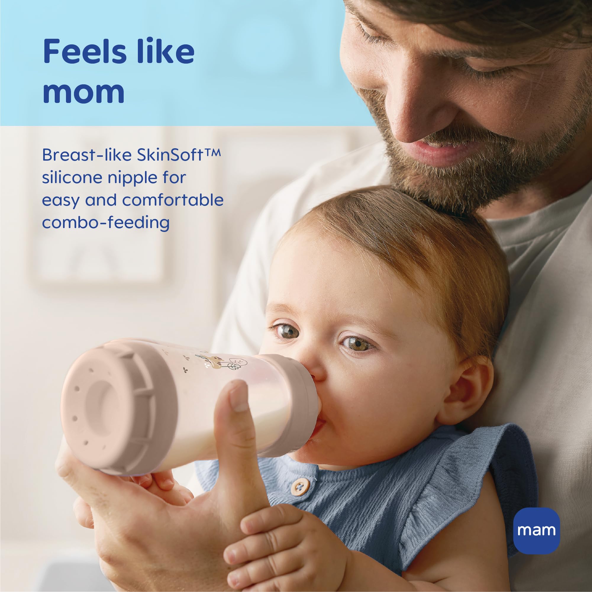 MAM European-made nipple crafted to high safety standards