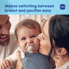Little dimples inside the shield reduce pressure points on sensitive skin.