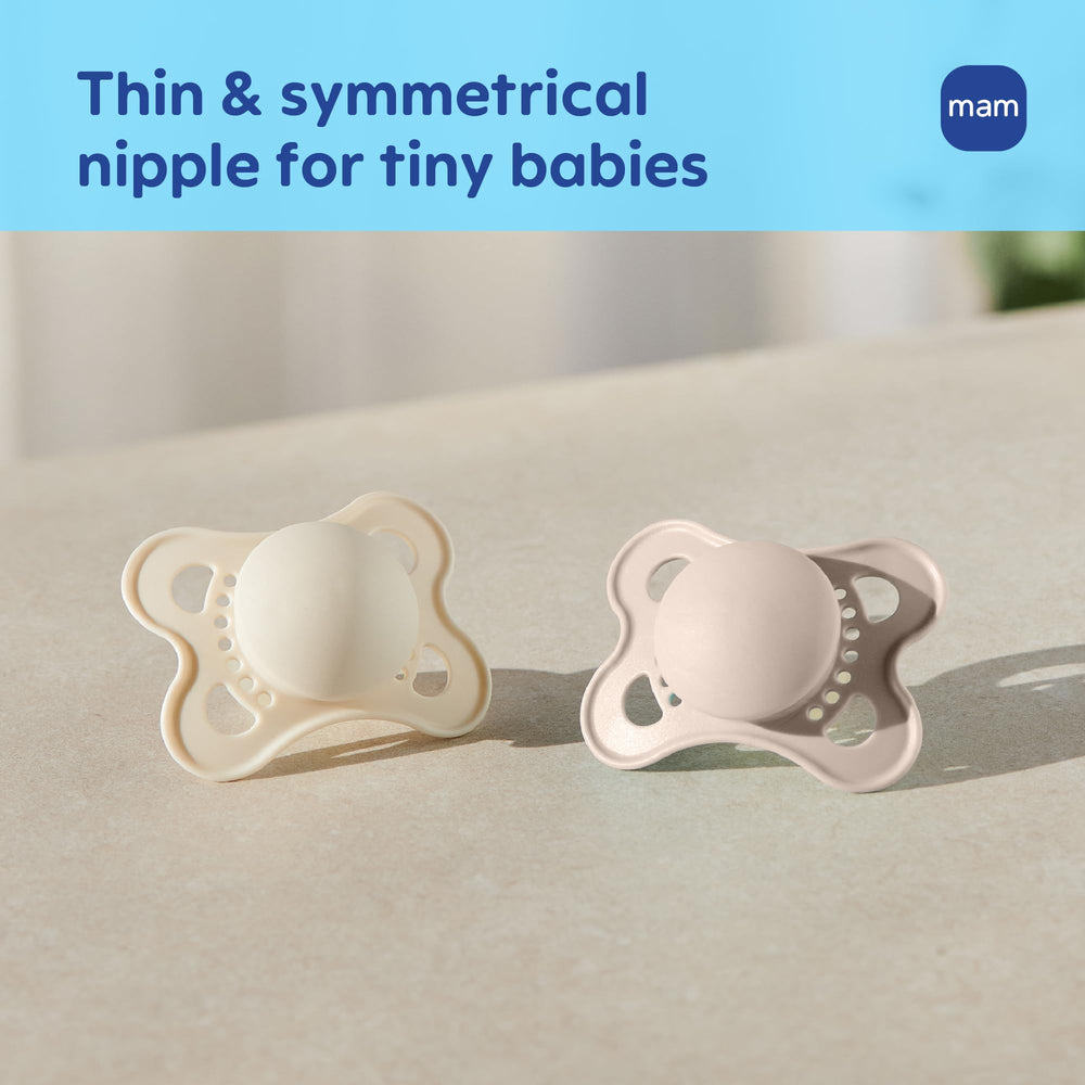 MAM Original Matte pacifier sterilizer carry case for quick cleaning.