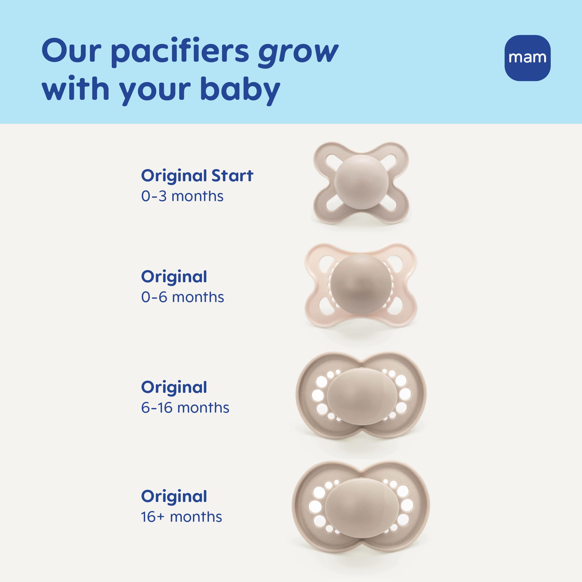 MAM Original European-made silicone meets strict safety standards