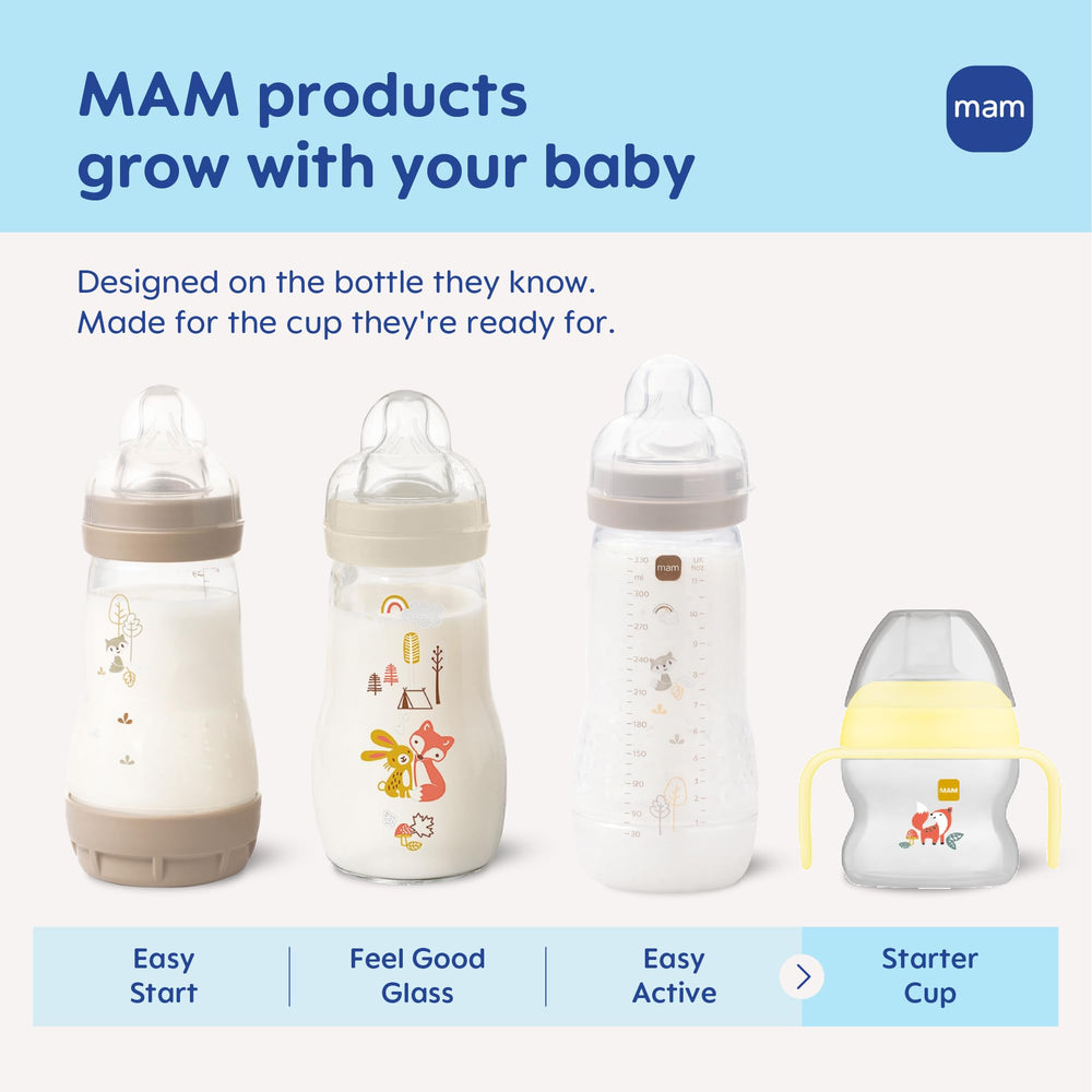 MAM Starter Cup five-ounce capacity ideal for beginners.