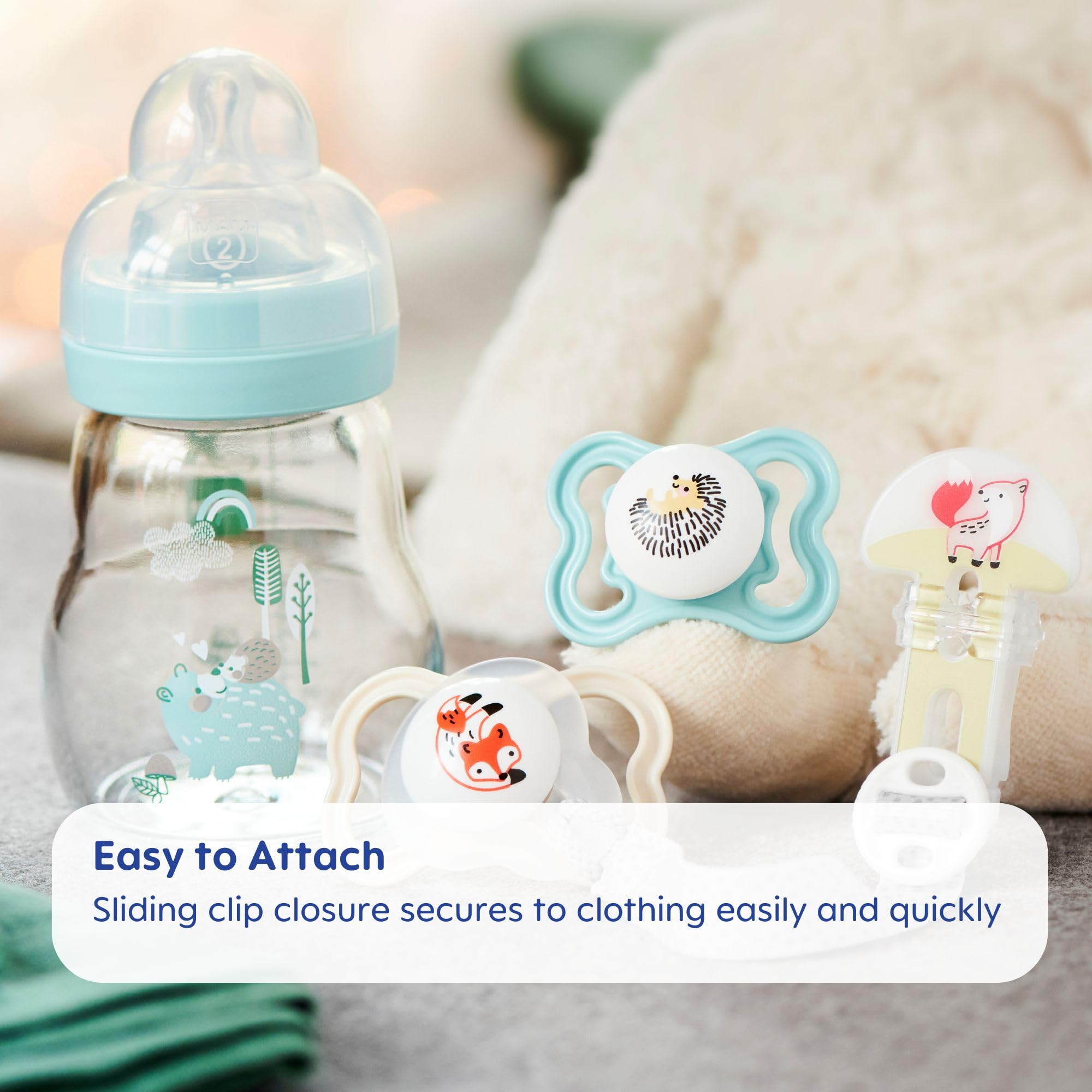 Europe-made, BPA-free materials meet safety standards for peace of mind