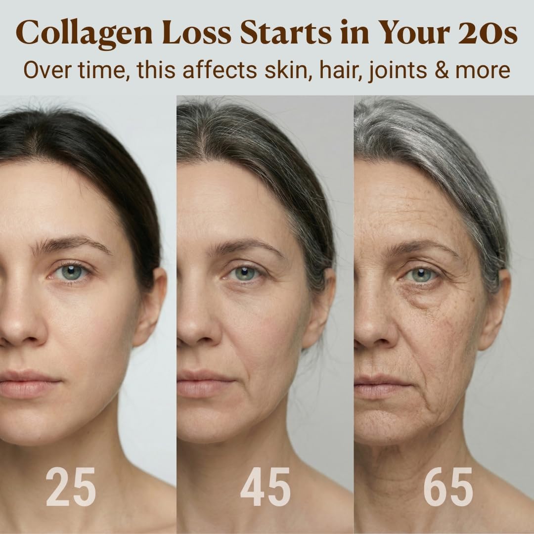 Mama Natural Multi Collagen added to coffee during morning routine