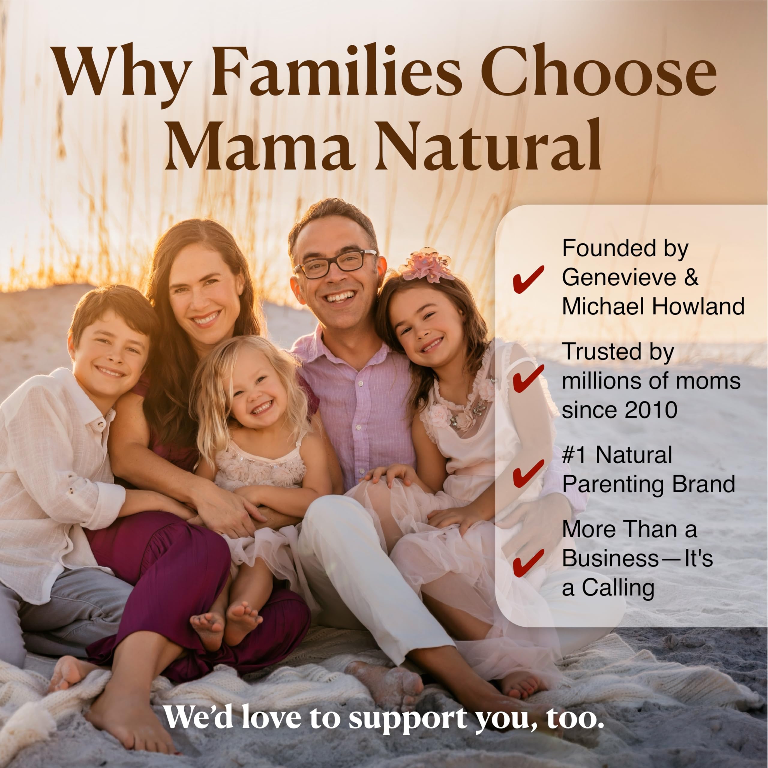 Mama Natural Multi Collagen box with third-party lab-tested seal for purity