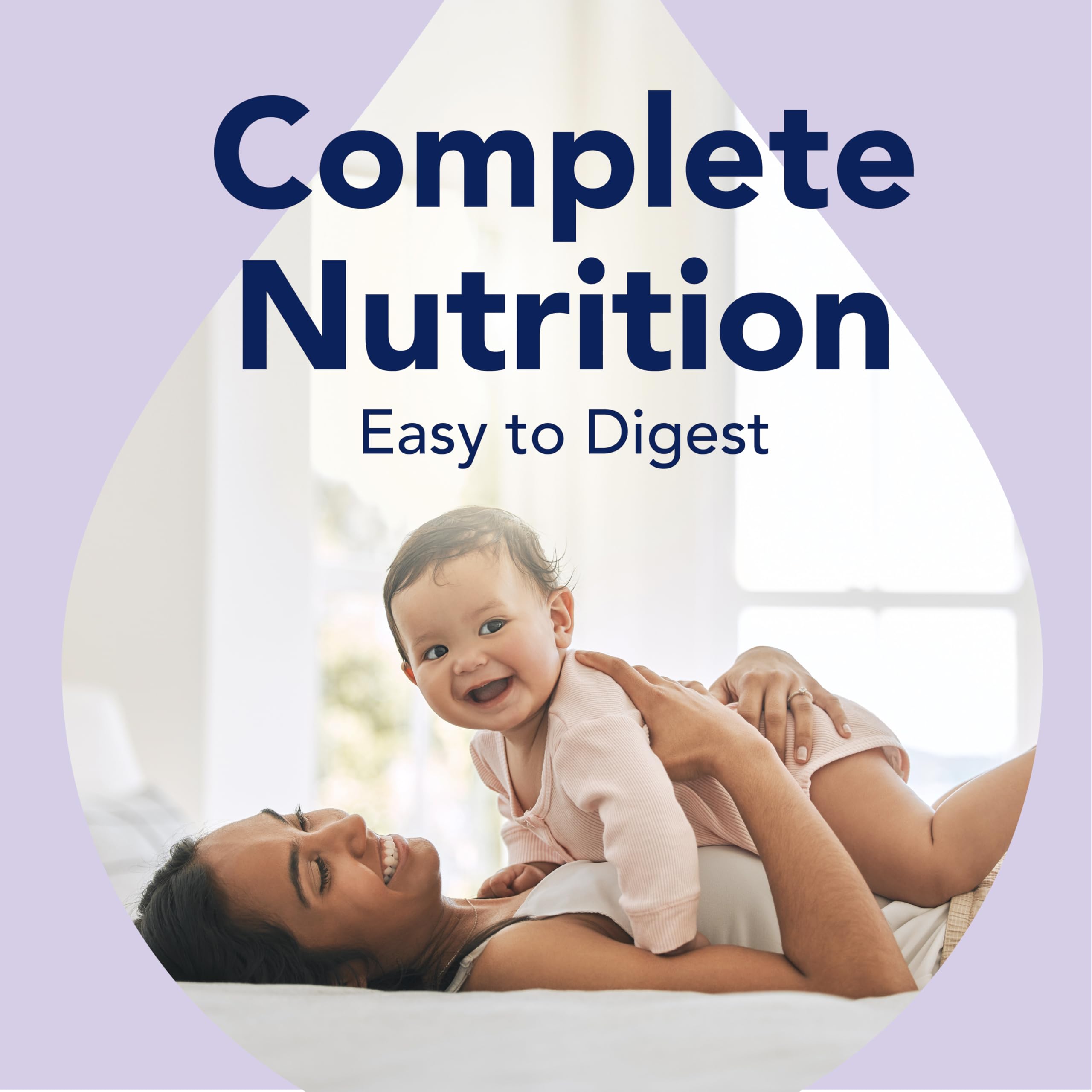 Mama Bear non-GMO ingredients image signals clean, trusted nutrition for infants.