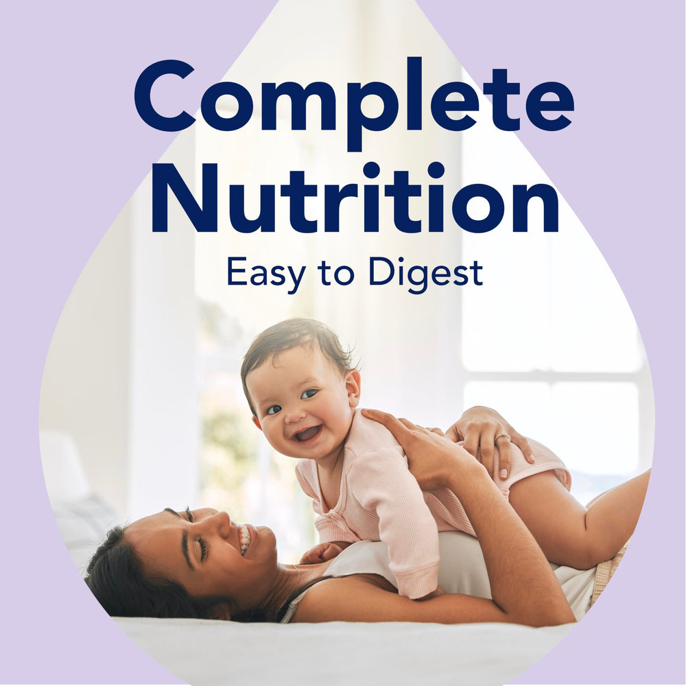 Mama Bear non-GMO ingredients image signals clean, trusted nutrition for infants.