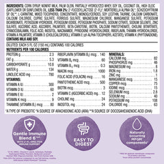 Mama Bear reduced lactose formula image suggests gentler tummy comfort for babies.