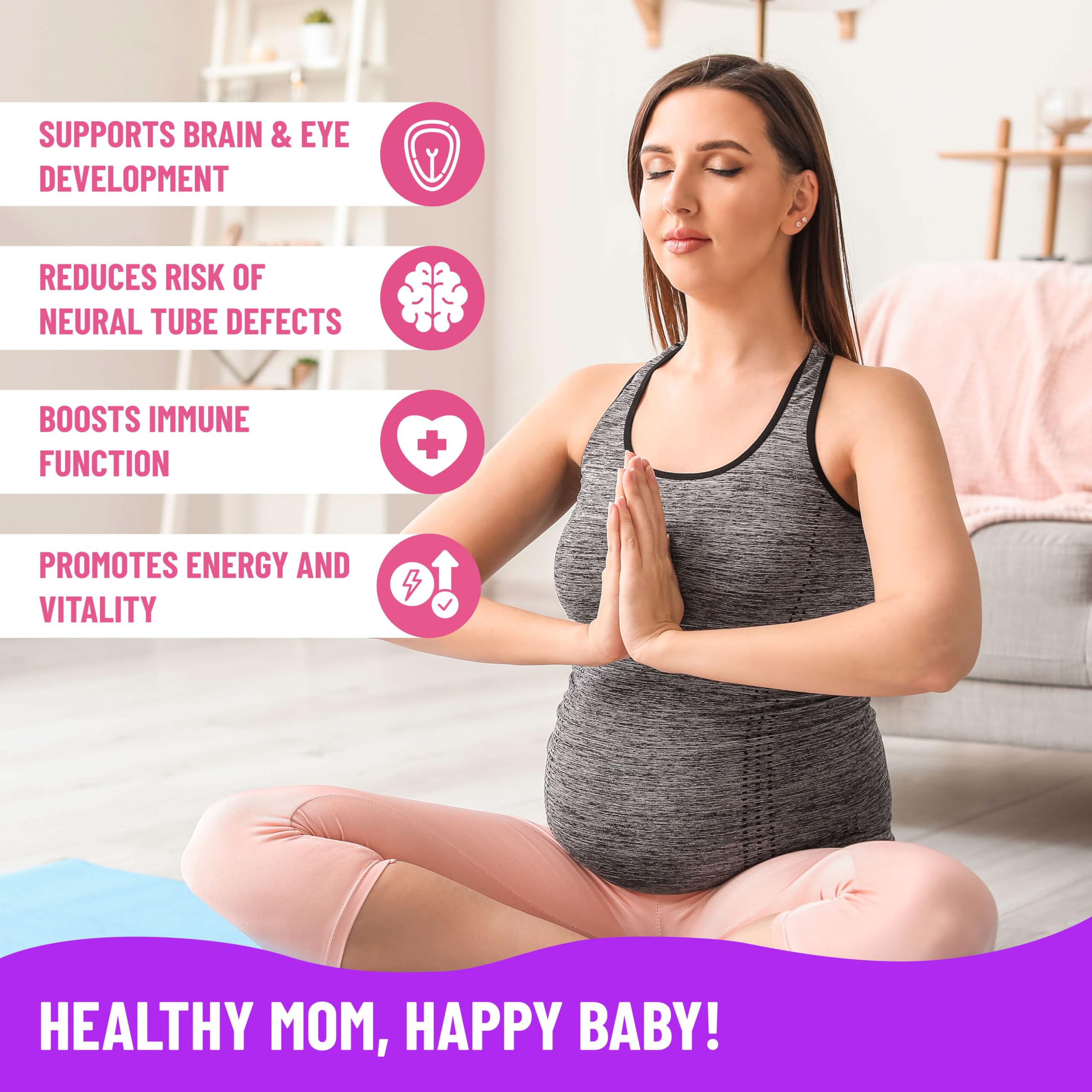 Mama's Select allergen-free prenatal formula is gluten-free and gentle on the stomach.