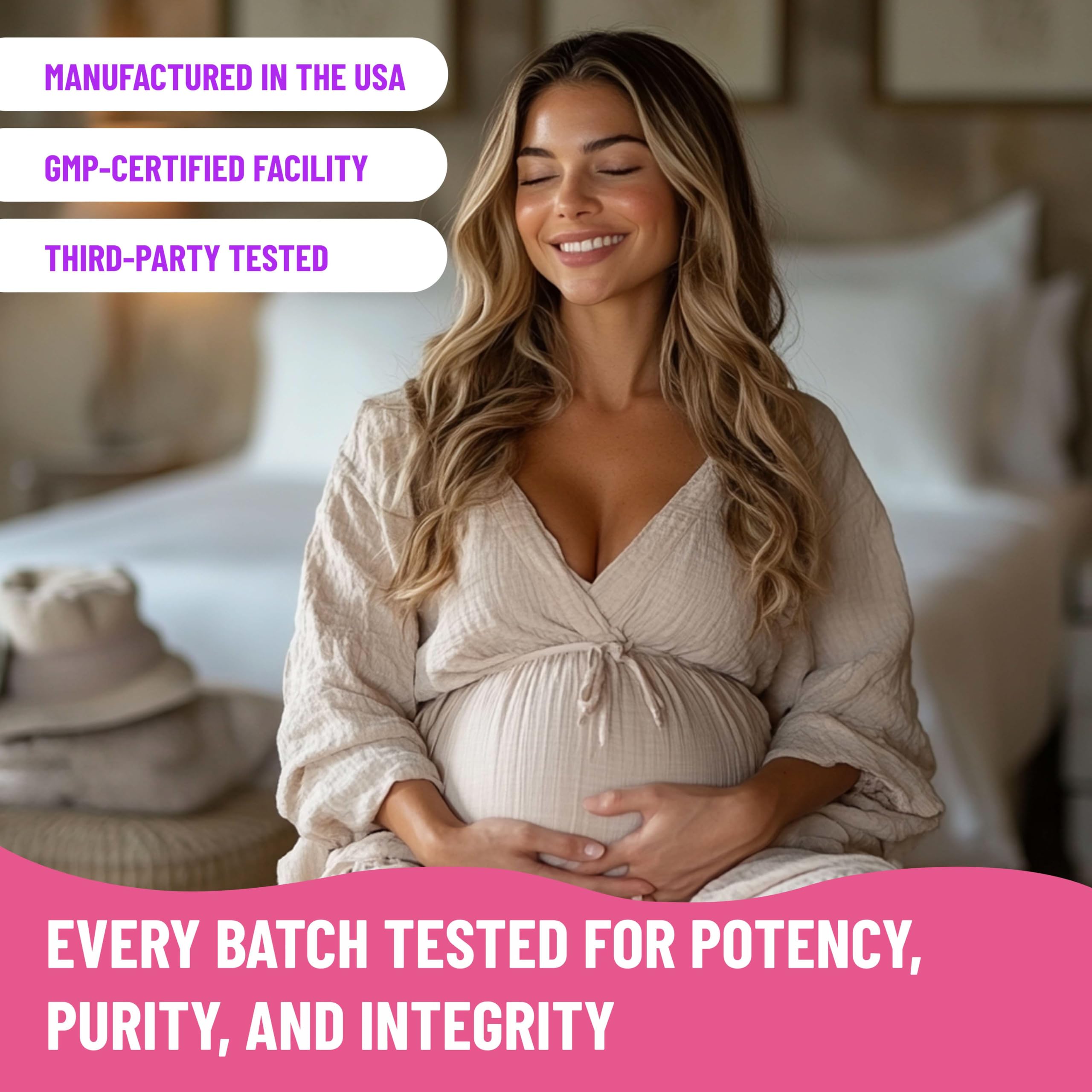 Mama's Select manufactured in a USA GMP facility with third-party testing.