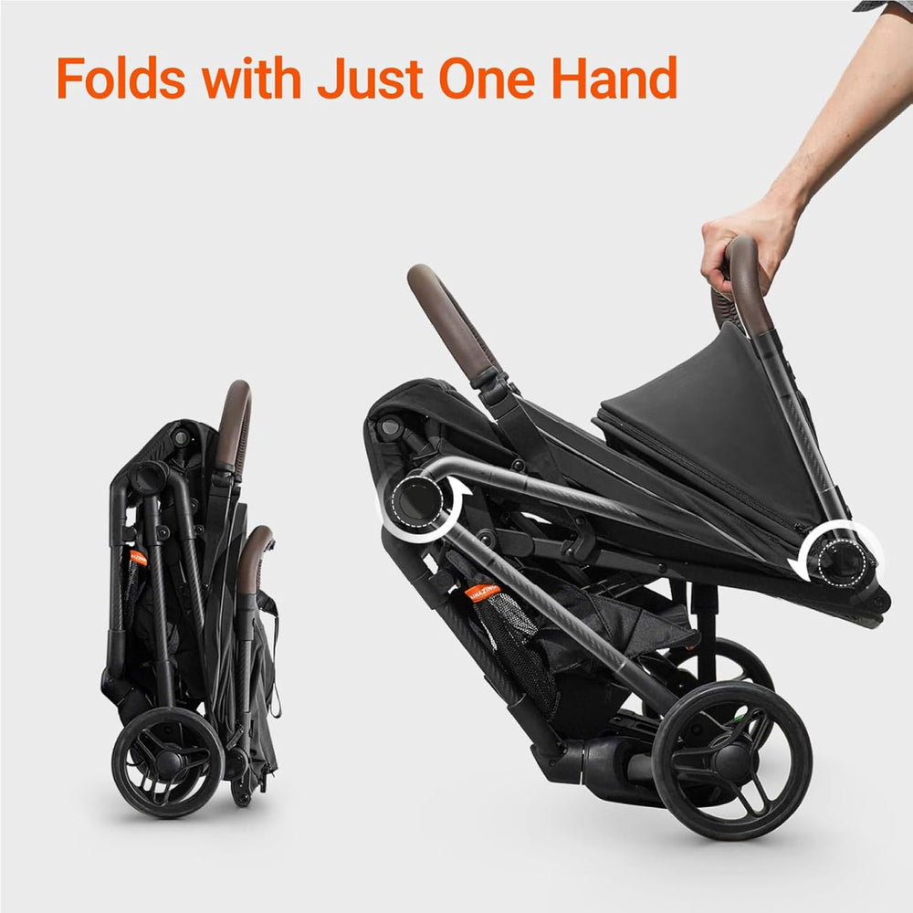 MAMAZING Ultra Air 5-point harness secures the child safely