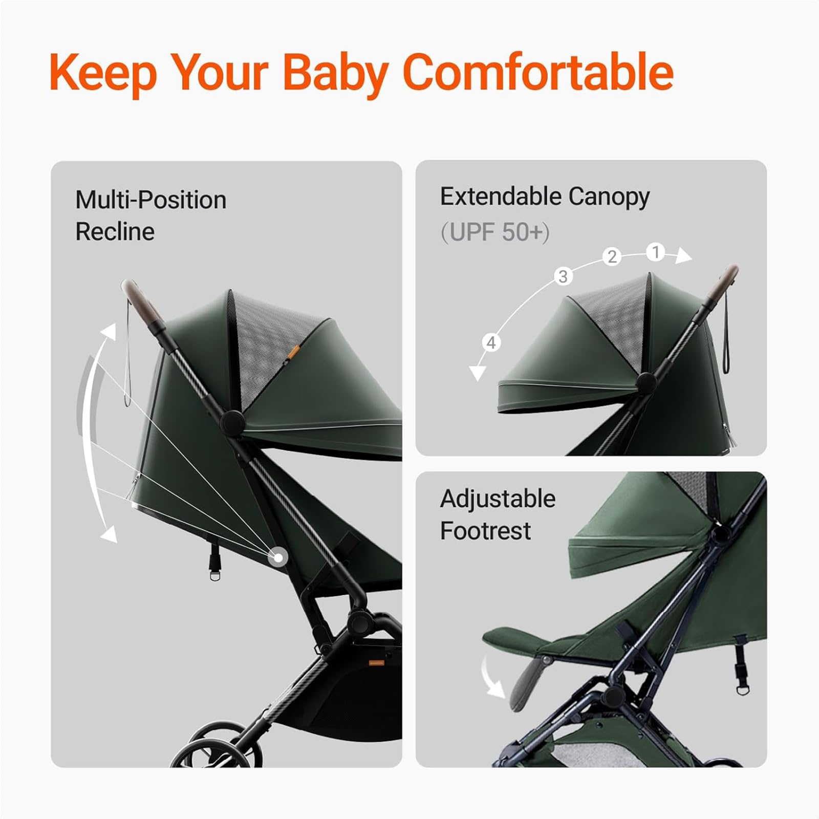 MAMAZING Ultra Air is airplane-compatible for overhead bin storage