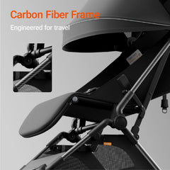 MAMAZING Ultra Air carbon fiber frame emphasizes strength and lightness