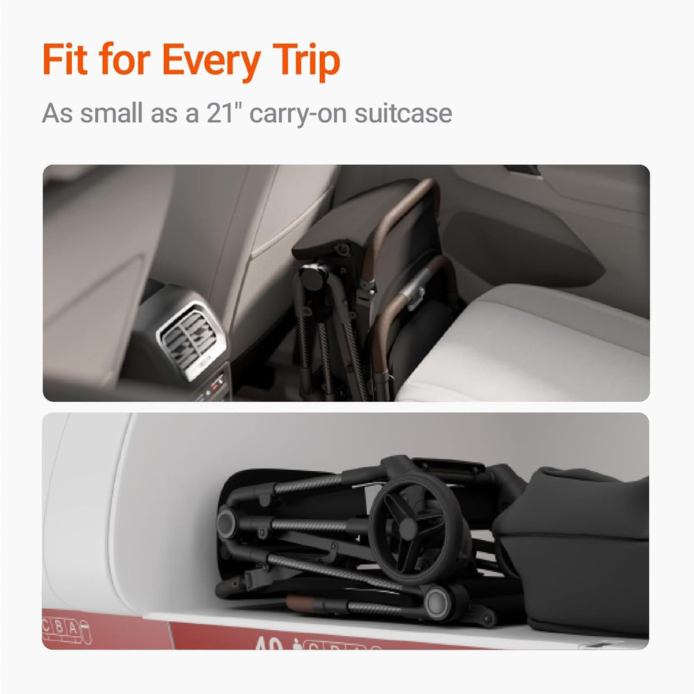 MAMAZING Ultra Air under-seat storage keeps essentials within reach