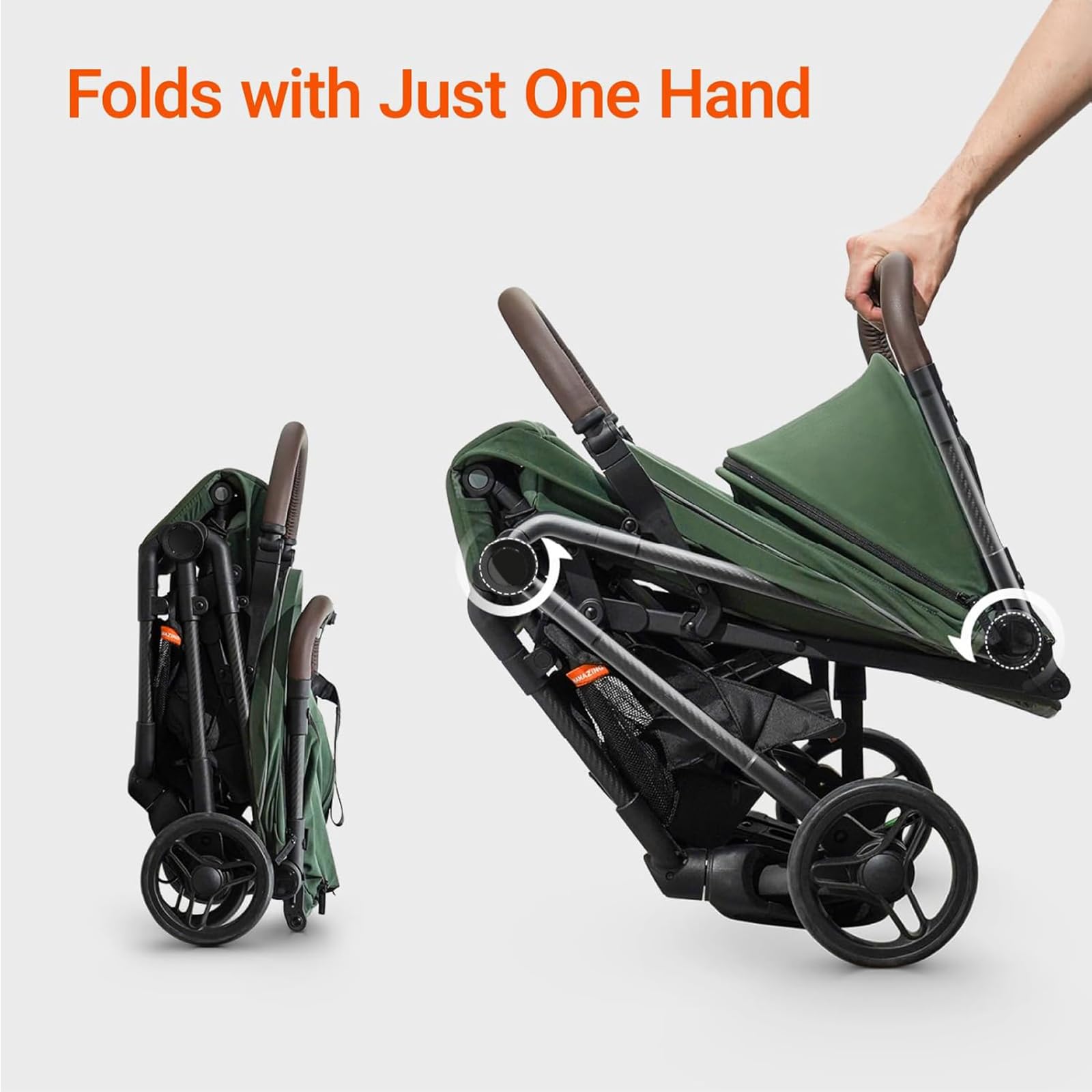 MAMAZING Ultra Air weighs eleven-point-six pounds for light handling